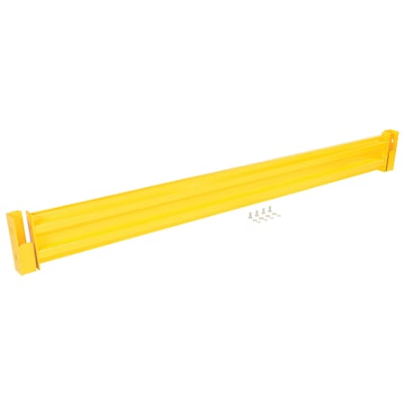 Vestil Drop-In Style Guard Rail 9 Ft - Yellow GR-F2R-DI-9-YL